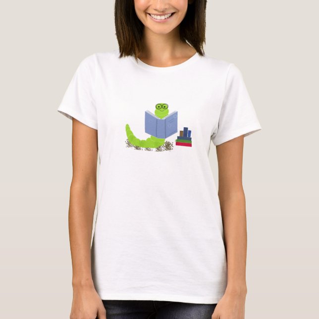 Camiseta Gusano de biblioteca (Anverso)