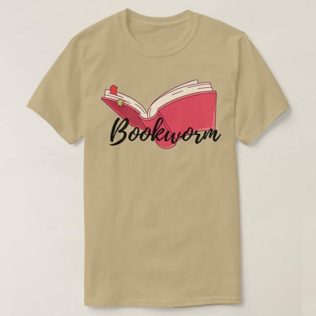 Camiseta Gusano de biblioteca 1 (Diseño del anverso)