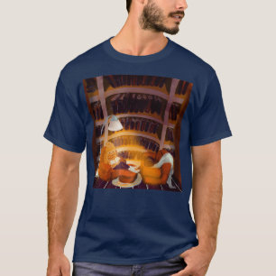 Camiseta Gusano de biblioteca acogedor