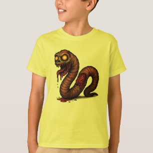 Camiseta Gusano de garganta de ojos brillantes