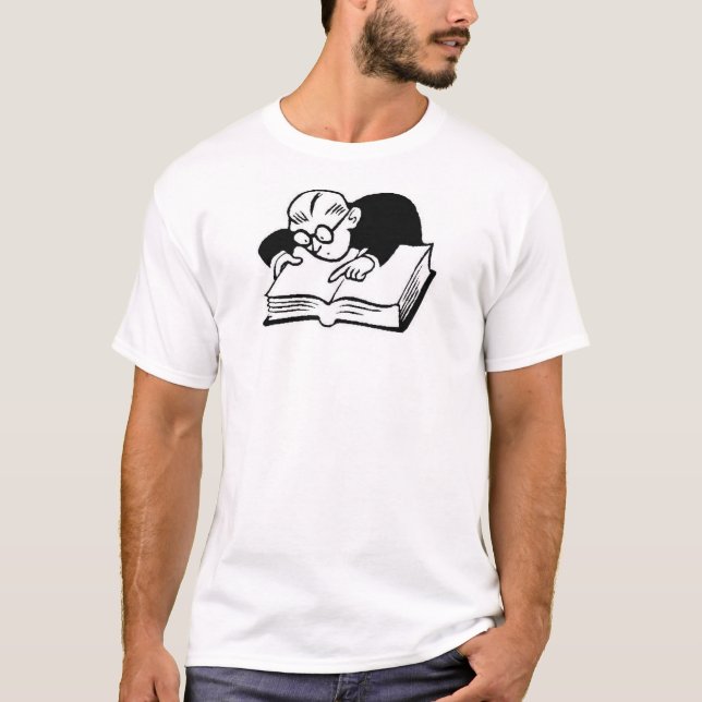Camiseta Gusano de libro 1 (Anverso)