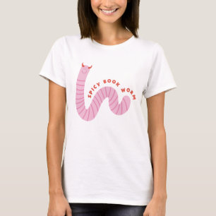 Camiseta Gusano de libro picante