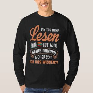 Camiseta Gusano de libros leyendo Rat A Day sin leer