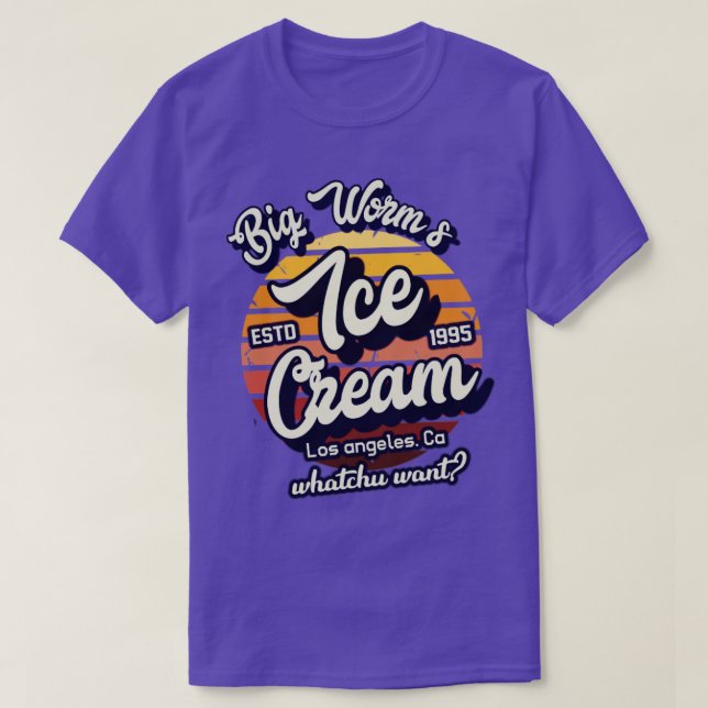 Camiseta Gusano grande (Diseño del anverso)