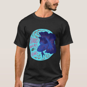 Camiseta gusanos de sangre para bettas, ¡no cuencos!
