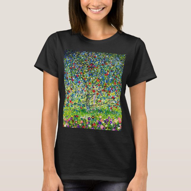 Camiseta Gustav Klimt Apple Tree (Anverso)