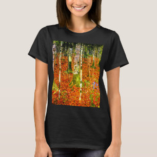 Camiseta Gustav Klimt Birch Trees