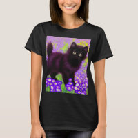 Gustav Klimt Black Kitten