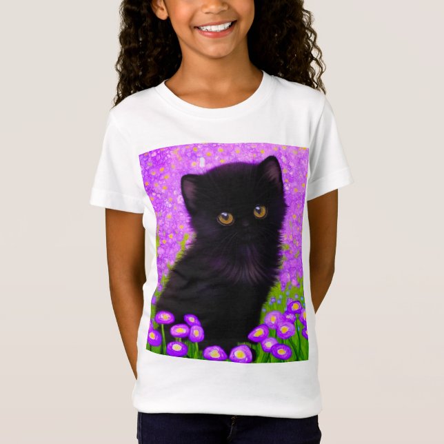 Camiseta Gustav Klimt Cat (Anverso)