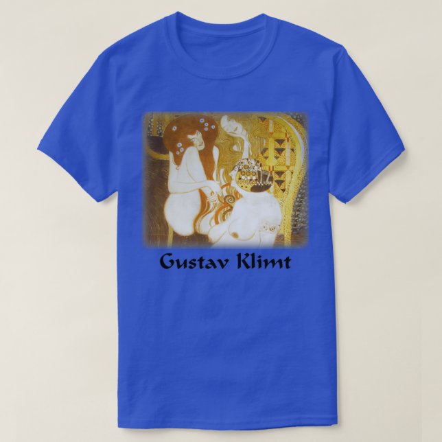 Camiseta Gustav Klimt Debauchery Unchastity y Exceso (Diseño del anverso)