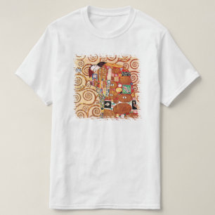 Camiseta Gustav Klimt - El Abrazo - Pintura de Arte Fino