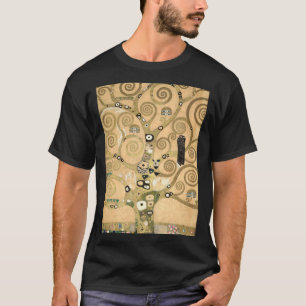 Camiseta Gustav Klimt - El árbol de la vida, la frisa de es