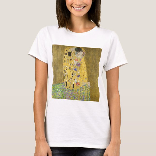Camiseta Gustav Klimt El Beso (Anverso)