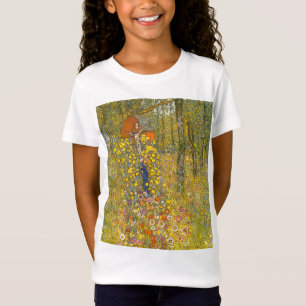 Camiseta Gustav Klimt Farm Garden con Crucifix