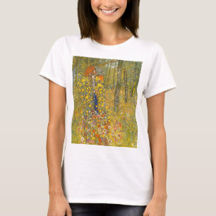 Camiseta Gustav Klimt Farm Garden con Crucifix