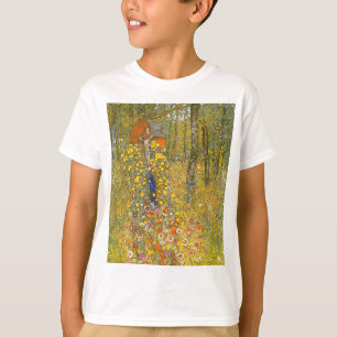 Camiseta Gustav Klimt Farm Garden con Crucifix