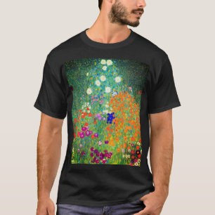 Camiseta Gustav Klimt Flower Garden