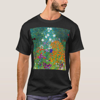 Camiseta Gustav Klimt Flower Garden