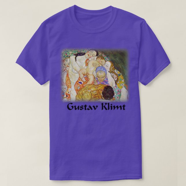 Camiseta Gustav Klimt Fulfillment (Diseño del anverso)