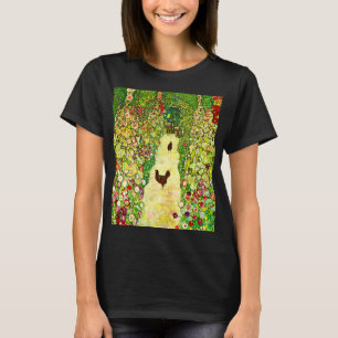 Camiseta Gustav Klimt Garden con pollos