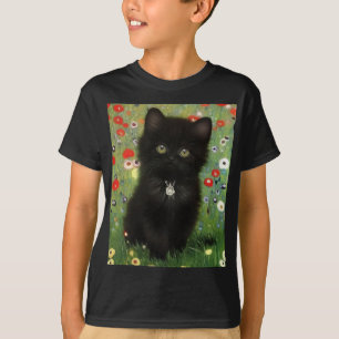 Camiseta Gustav Klimt Kitten