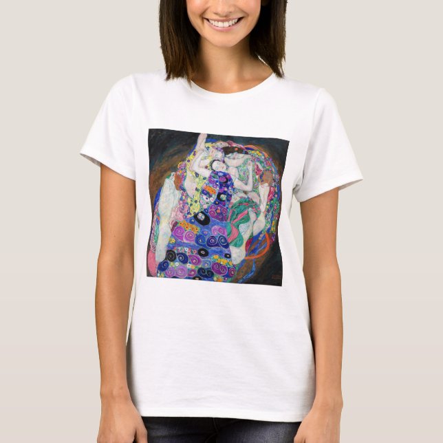 Camiseta Gustav Klimt - La Virgen (Anverso)