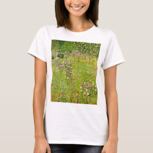 Camiseta Gustav Klimt Orchard con Rosas