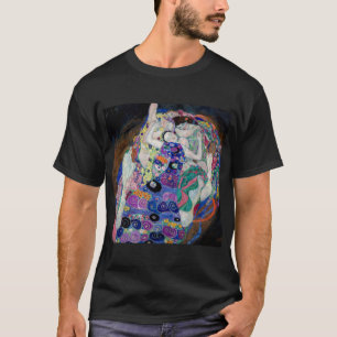 Camiseta Gustav Klimt pintando La Virgen