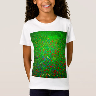 Camiseta Gustav Klimt Poppy Field