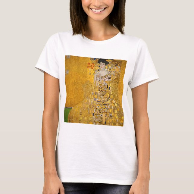 Camiseta Gustav Klimt - Retrato de Adele Bloch-Bauer I (Anverso)