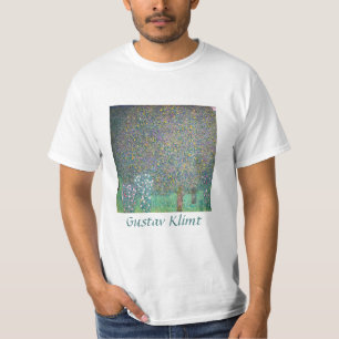 Camiseta Gustav Klimt - Rosales bajo los árboles