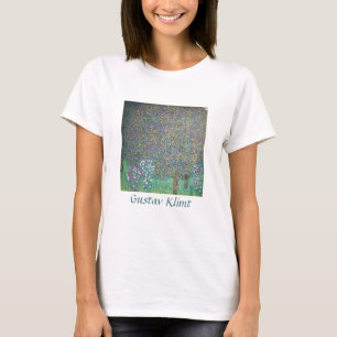 Camiseta Gustav Klimt - Rosebushes bajo los árboles