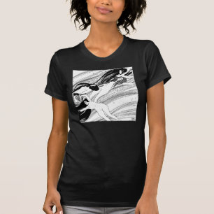 Camiseta Gustav Klimt - Sangre de Pez Arte Japonés Surreali