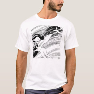 Camiseta Gustav Klimt - Sangre de Pez Arte Japonés Surreali
