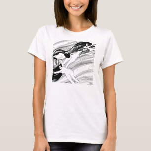 Camiseta Gustav Klimt - Sangre de Pez Arte Japonés Surreali