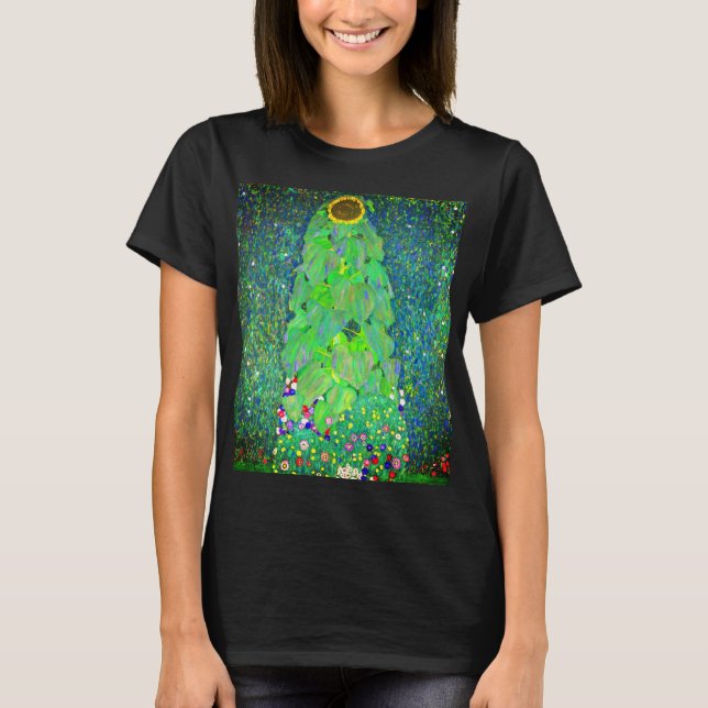 Camiseta Gustav Klimt Sunflower (Anverso)