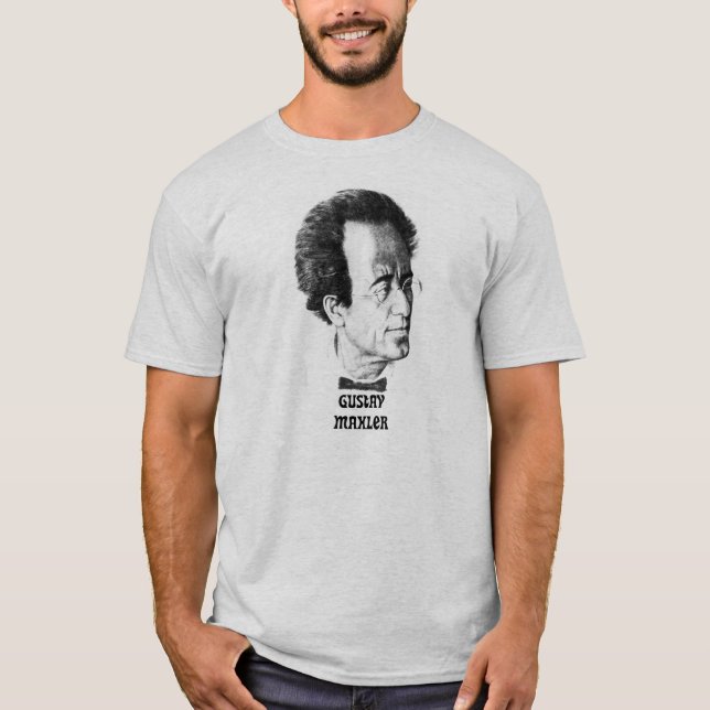 Camiseta Gustav Mahler (Anverso)