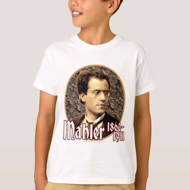 Camiseta Gustav Mahler (Anverso)