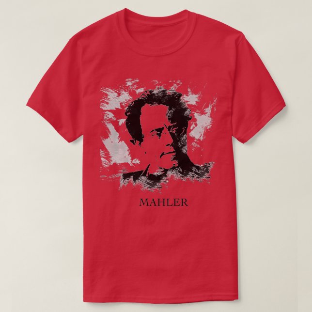 Camiseta Gustav Mahler (2)  (Diseño del anverso)