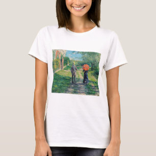 Camiseta Gustave Caillebotte - El camino cuesta arriba