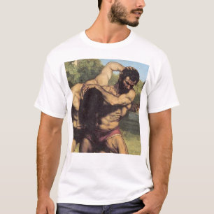 Camiseta Gustave Courbet, los luchadores