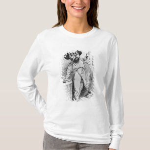 Camiseta Gustave Flaubert que diseca a señora Bovary