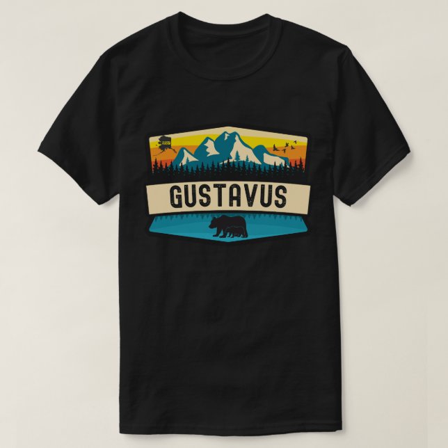 Camiseta Gustavus, Alaska (Diseño del anverso)