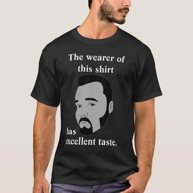 Camiseta Gusto excelente (oscuro) (Anverso)