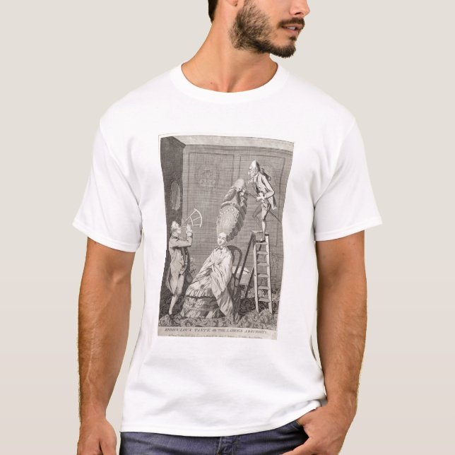 Camiseta Gusto ridículo o la absurdidad de las señoras, (Anverso)