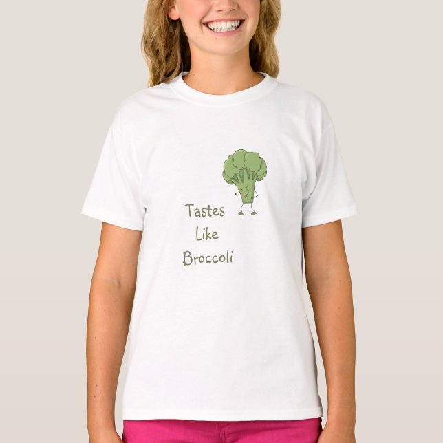 Camiseta Gustos Como El Broccoli Laughing Green Stalk (Anverso)