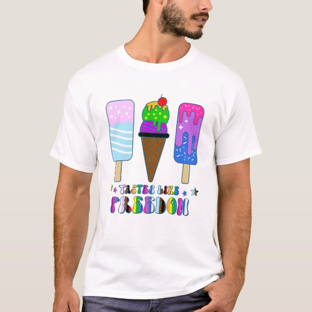 Camiseta Gustos como la libertad - Igualdad LGBTQ+ (Anverso)