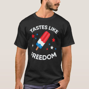 Camiseta Gustos como la libertad popsicle 4 de julio