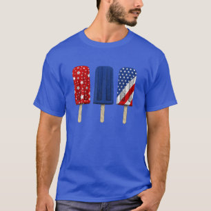 Camiseta Gustos Como La Libertad Popsicle Bandera Estadouni