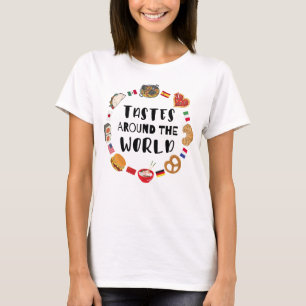 Camiseta Gustos en todo el mundo